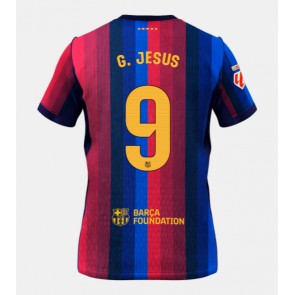 Barcelona Gabriel Jesus #9 Hjemmebanetrøje 2026-27 Kortærmet